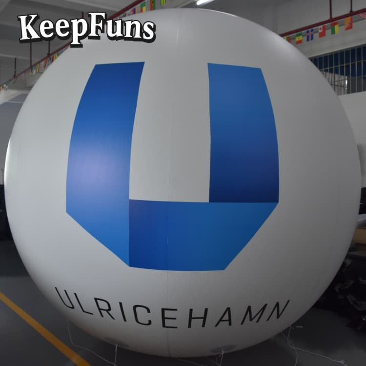 KeepFuns PVC Inflatable Balloons, customizable in size and Logo, made of waterproof and durable materials, suitable for mall decorations, party decorations, theme events, and advertising promotions
