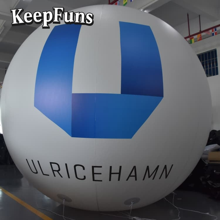 KeepFuns PVC Inflatable Balloons, customizable in size and Logo, made of waterproof and durable materials, suitable for mall decorations, party decorations, theme events, and advertising promotions