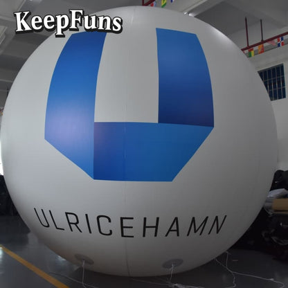 KeepFuns PVC Inflatable Balloons, customizable in size and Logo, made of waterproof and durable materials, suitable for mall decorations, party decorations, theme events, and advertising promotions