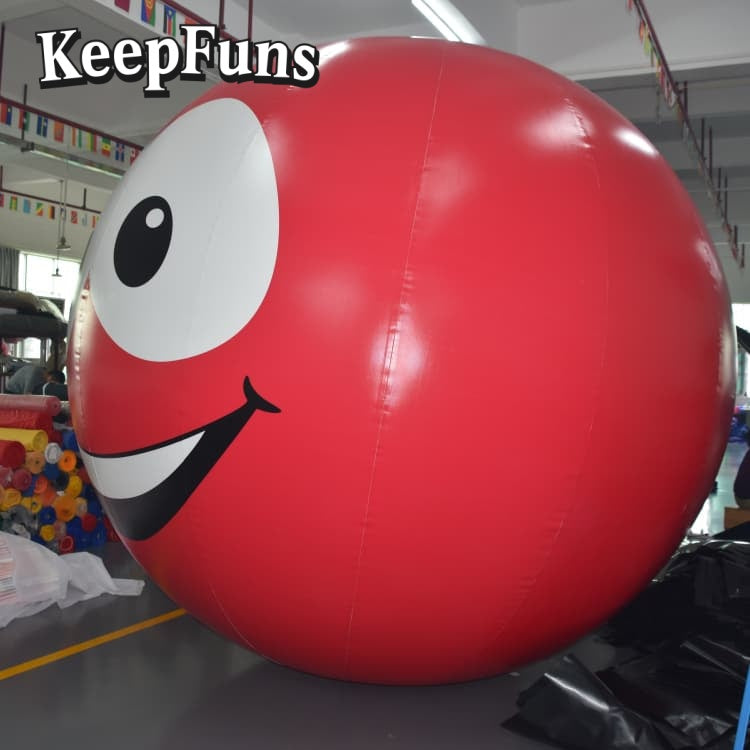 KeepFuns PVC Inflatable Balloons, customizable in size and Logo, made of waterproof and durable materials, suitable for mall decorations, party decorations, theme events, and advertising promotions