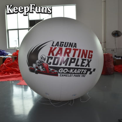 KeepFuns PVC Inflatable Balloons, customizable in size and Logo, made of waterproof and durable materials, suitable for mall decorations, party adornments, theme events, and advertising promotions