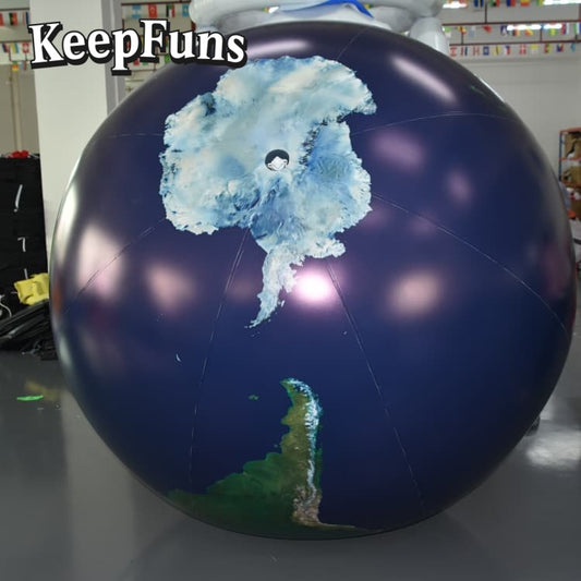 KeepFuns PVC Inflatable Balloons, customizable in size and Logo, made of waterproof and durable materials, suitable for mall decorations, party decorations, theme events, and advertising promotions