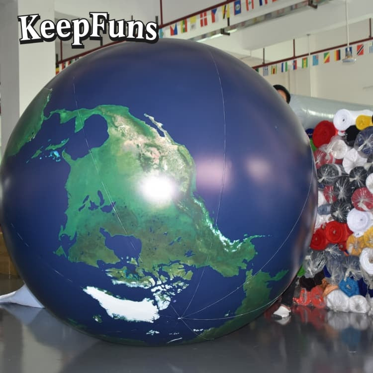 KeepFuns PVC Inflatable Balloons, customizable in size and Logo, made of waterproof and durable materials, suitable for mall decorations, party decorations, theme events, and advertising promotions