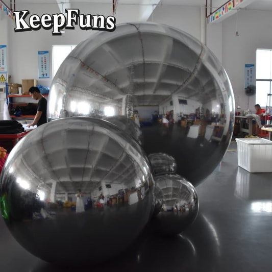 KeepFuns PVC Inflatable Balloons, customizable in size and Logo, made of waterproof and durable material, suitable for shopping mall decorations, party decorations, theme activities, and advertising campaigns