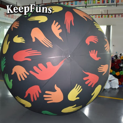 KeepFuns PVC Inflatable Balloons, customizable in size and Logo, made of waterproof and durable materials, suitable for mall decorations, party adornments, theme events, and advertising promotions