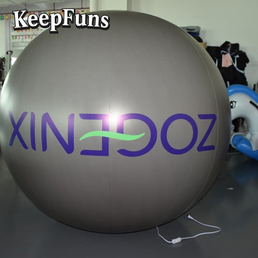 KeepFuns PVC inflatable balloons, with customizable size and Logo, are made of waterproof and durable materials, suitable for shopping mall decorations, party decorations, theme events, and advertising promotions.