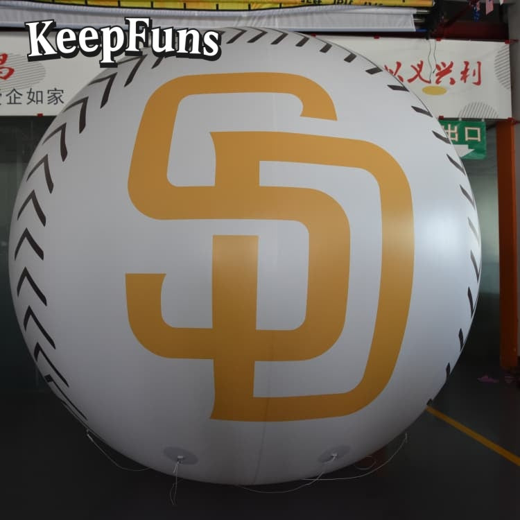 KeepFuns PVC Inflatable Balloons, customizable in size and Logo, made of waterproof and durable materials, suitable for mall decorations, party decorations, theme events, and advertising promotions.