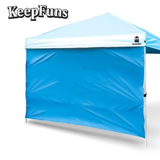 KeepFuns folding tent, which can be customized in size, color and printed content, is easy to set up and lightweight, suitable for activities such as wedding parties and outdoor dinners.