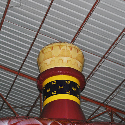 KeepFuns Giant Crown Royal whiskey bottle model, inflatable model for promoting foreign liquor brands, event display props