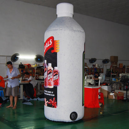 KeepFuns Giant Crucials sauce bottle inflatable model for food brand promotion and shopping mall event display props