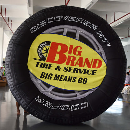 KeepFuns Giant tire inflatable model Cooper Tire brand promotion inflatable model car service marketing props