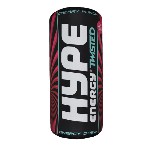 KeepFuns Hype Energy Advertising Inflatable Lamppost Outdoor Energy Drink Promotion Inflatable Model Custom Illuminated Display Column