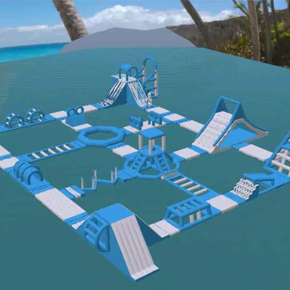 Inflatable Water Parks: Durable & Playful