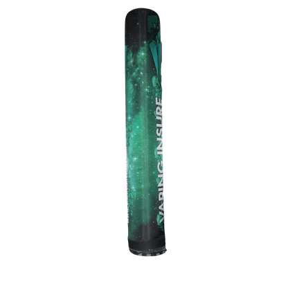 KeepFuns Inflatable advertising lampposts for outdoor brand promotions, customizable pattern display inflatables