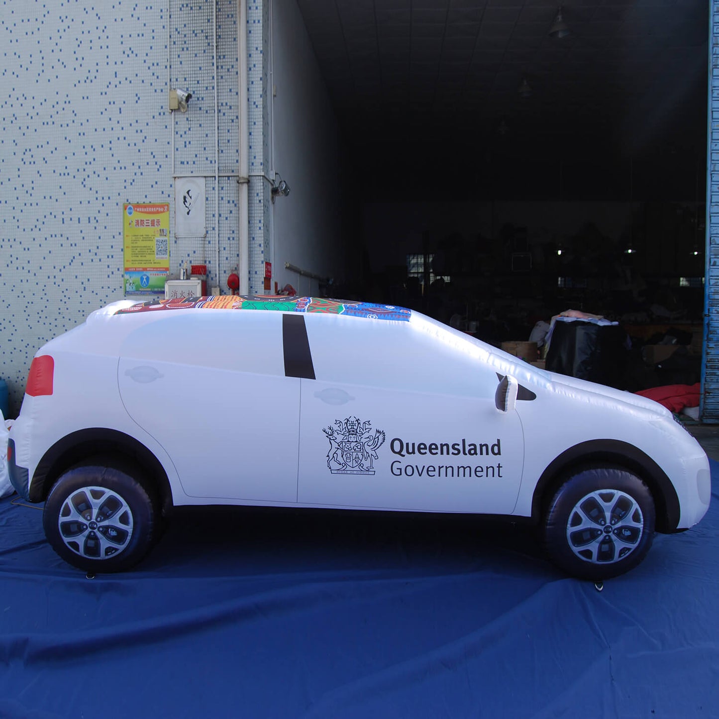KeepFuns Inflatable car models, government propaganda models, custom display props