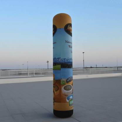 KeepFuns Inflatable cheese brand advertising column, food promotion display inflatable model, outdoor exhibition promotion props