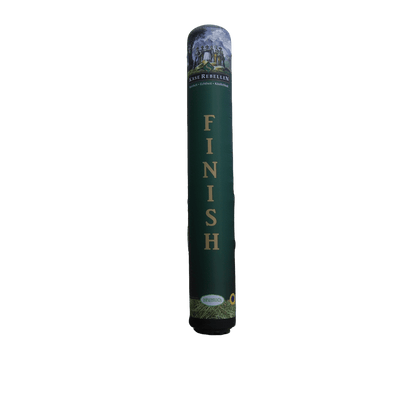 KeepFuns Inflatable outdoor event finish light pole, marathon/running event logo inflatable model, custom text luminous inflatable column