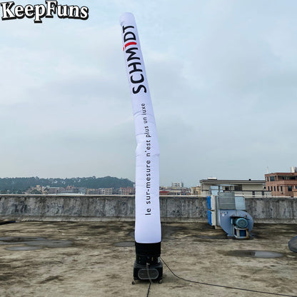 KeepFuns white inflatable dancing star advertising model brand promotion air model activity drainage advertising props