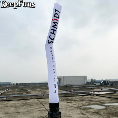 KeepFuns white inflatable dancing star advertising model brand promotion air model activity drainage advertising props