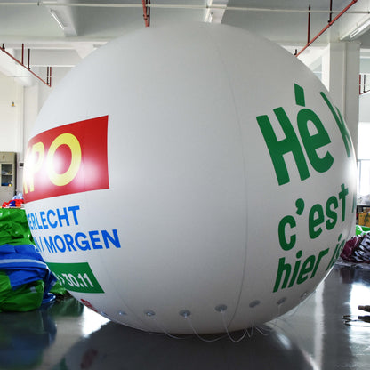 KeepFuns Large exhibition promotion inflatable advertising ball Anderlecht exhibition exclusive inflatable model event date display balloon