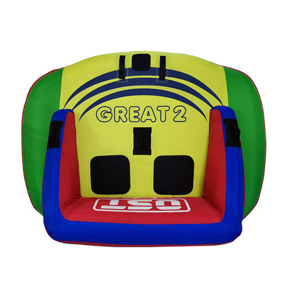 Double backrest Towable Inflatables